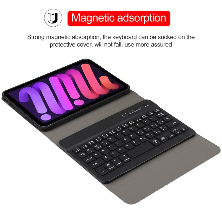 Custodia in pelle con tastiera per iPad Mini 6