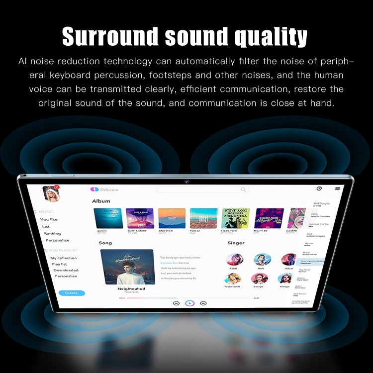Android 8.1 MTK6750 Octa Core, supporto Dual SIM, Wi-Fi, Bluetooth, GPS