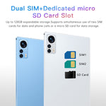 Android 8.1 MTK6750 Octa Core, supporto Dual SIM, Wi-Fi, Bluetooth, GPS