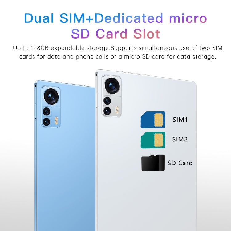 Android 8.1 MTK6750 Octa Core, supporto Dual SIM, Wi-Fi, Bluetooth, GPS