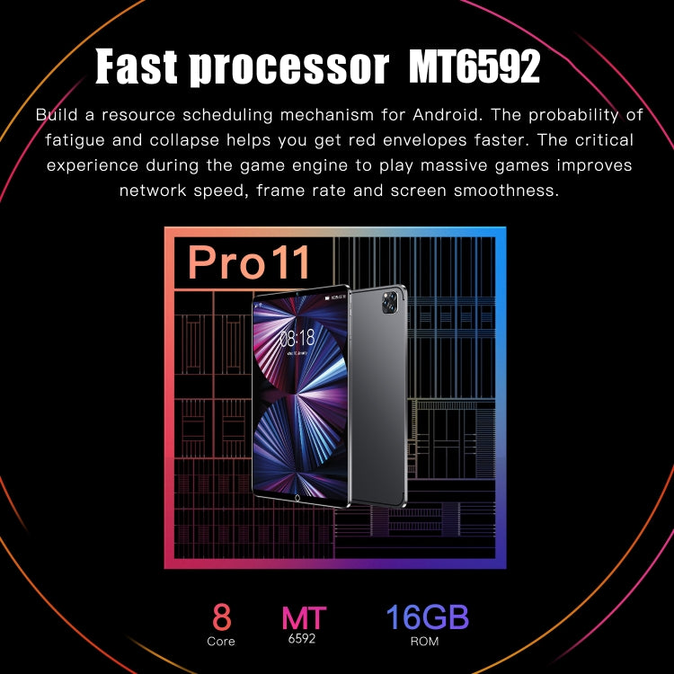 Tablet Android 7.0 10,1" MT6592 Octa Core 2GB RAM 16GB