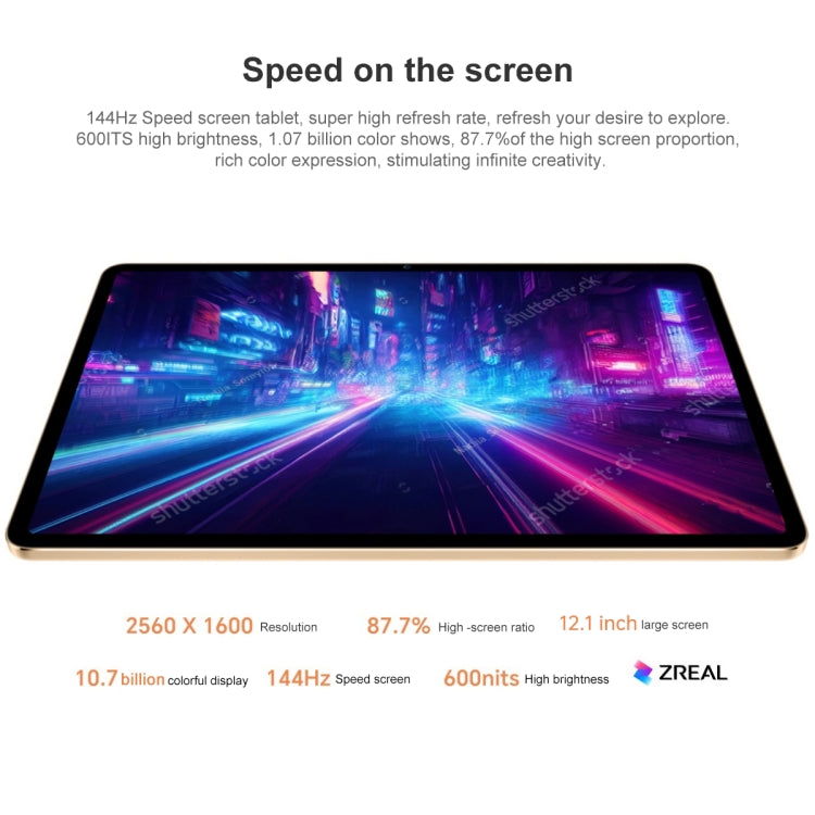 Tablet MagicOS 7.0 Dimensity 8100 8GB 128GB 12,1"