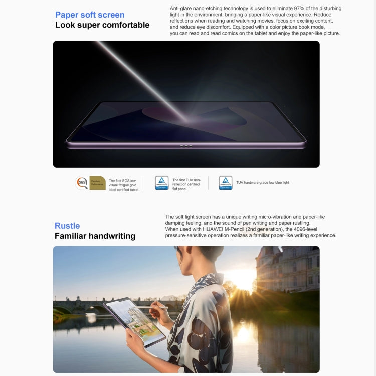 Tablet 11" HarmonyOS 3.1 Snapdragon 865 8GB 256GB