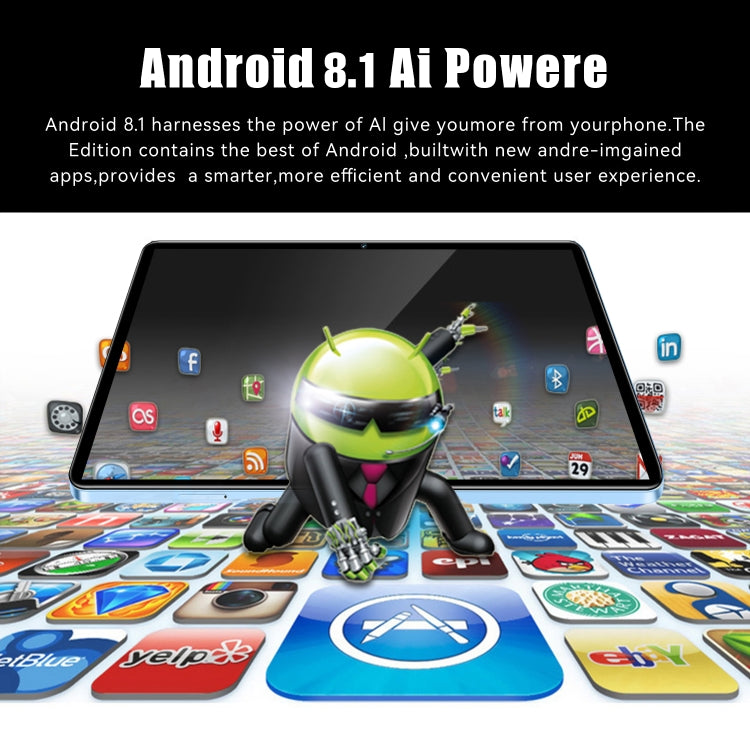 Tablet Android 8.1 MTK6755 Octa-core 10,1" 4GB 64GB