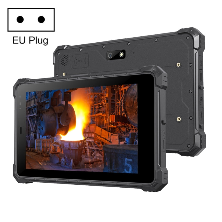 IP68 impermeabile antiurto antipolvere, Android 10.0 MT6771 Octa Core, supporto GPS/WiFi/BT/NFC, spina UK, 8 inch 4GB+64GB