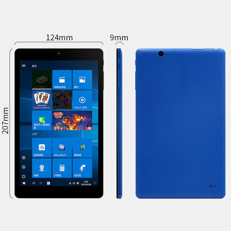 Tablet Windows 10 Intel Atom Z8300 8" 4GB 64GB