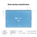 Tablet Windows 10 Intel N4120 10.1" con tastiera e penna