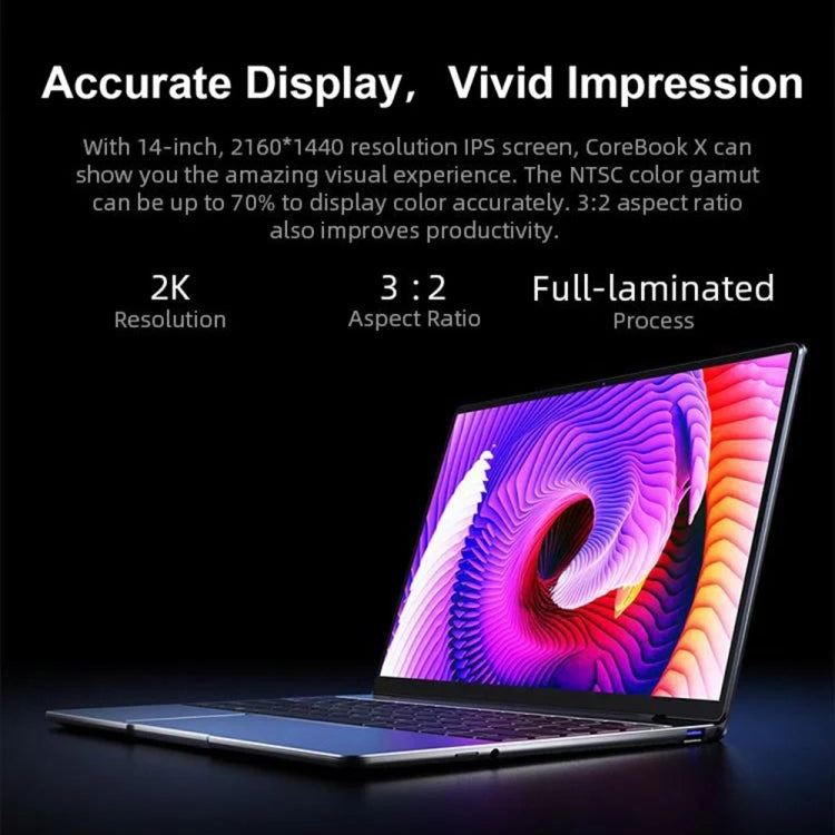 Windows 10 Home, Intel Core i5-8259U Quad Core 2,3 GHz-3,8 GHz, supporto Dual Band WiFi / Bluetooth / estensione scheda TF (grigio scuro), i5-8259U 8GB+512GB