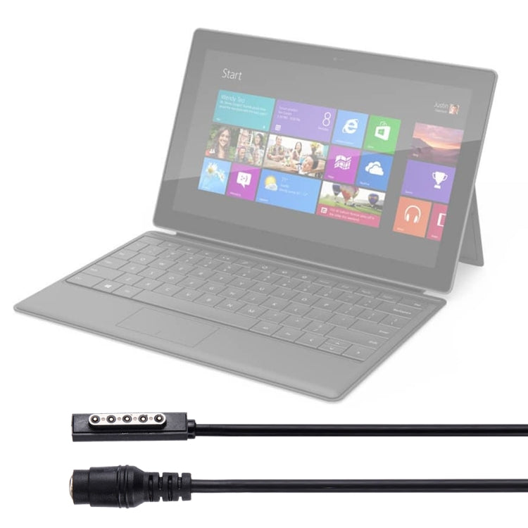 Adattatore magnetico 5 pin 5.5x2.5mm per Microsoft Surface