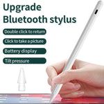 Penna stilo Bluetooth con display batteria per iPad