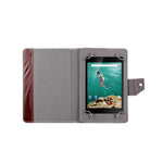 Custodia in pelle per tablet 9 pollici con supporto