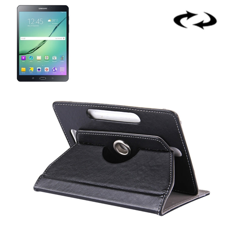 Custodia in pelle per tablet 8 pollici con rotazione 360°