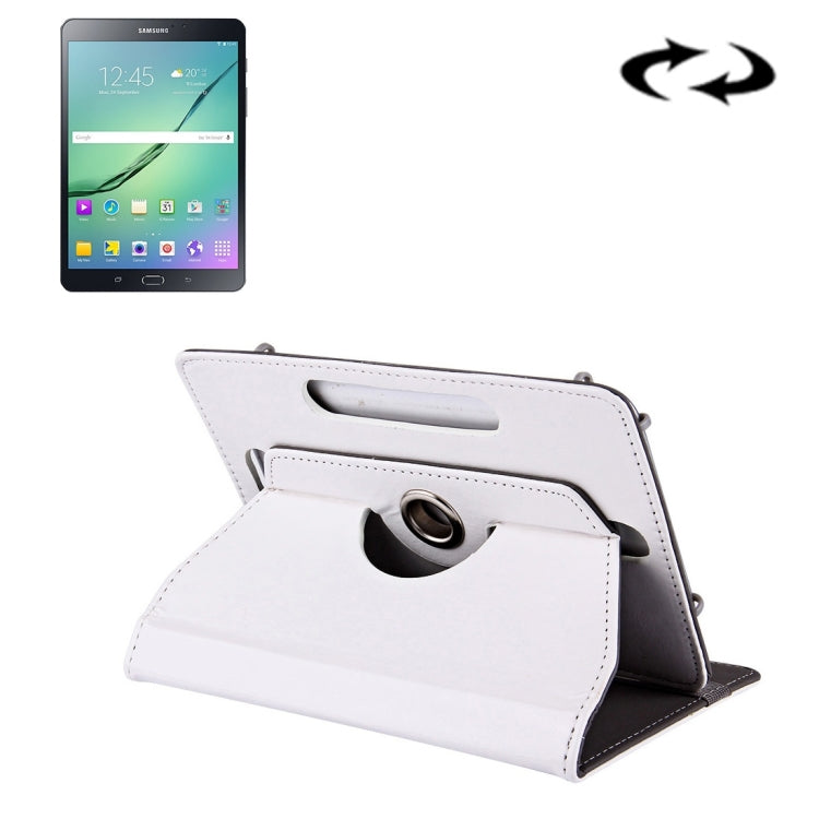 Custodia in pelle per tablet 8 pollici con rotazione 360°