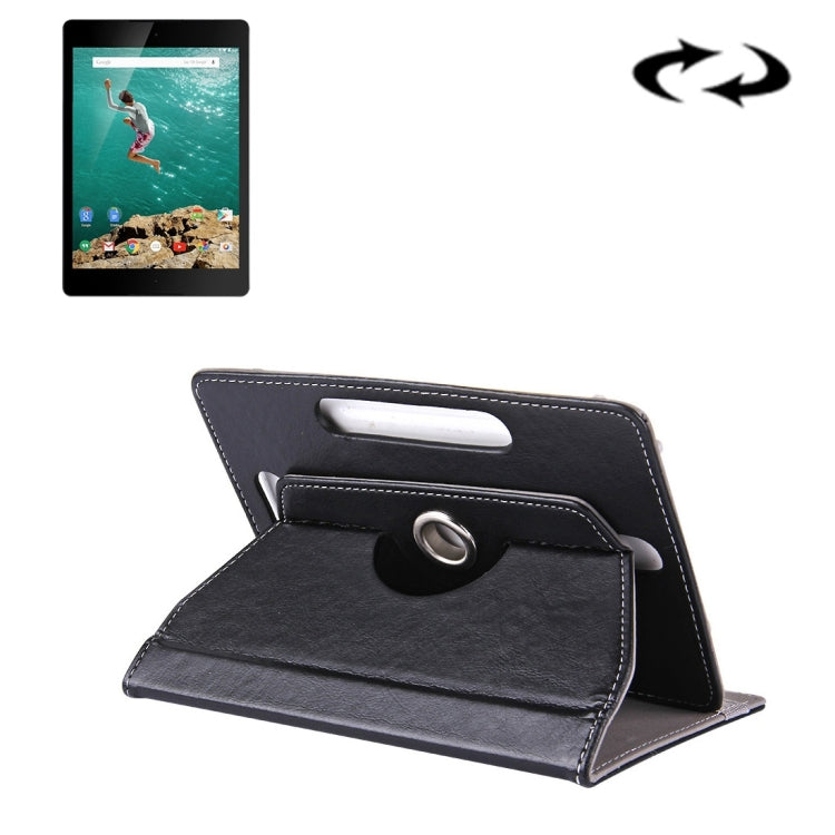 Custodia in pelle per tablet da 9 pollici Crazy Horse Texture Custodia protettiva con rotazione a 360 gradi Guscio con supporto per ONDA V891w, Ramos i9s Pro e Win8, Colorfly i898W e i898A, 9 inch White, 9 inch Black, 9 inch Orange, 9 inch Red         ...
