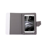 Custodia in pelle per tablet 7 pollici con supporto