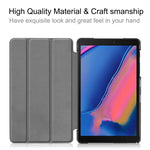 Custodia in pelle con chiusura orizzontale per Galaxy Tab A 8.0 2