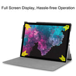 Custodia in pelle flip per Microsoft Surface Pro 4/5/6/7