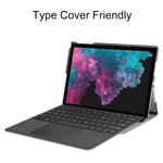 Custodia in pelle flip per Microsoft Surface Pro 4/5/6/7