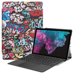 Custodia in pelle PU per Microsoft Surface Pro 4/5/6 12,3"