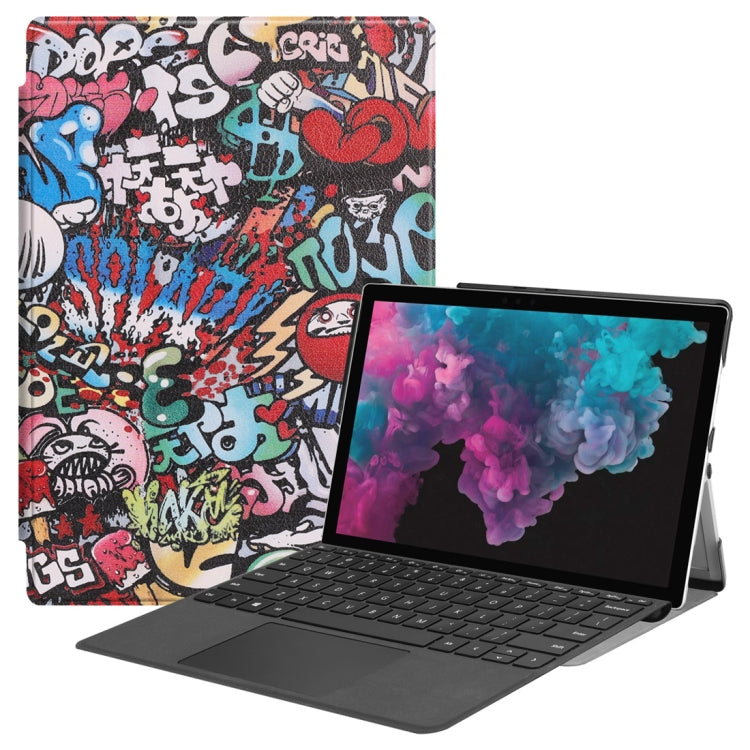 Custodia in pelle PU per Microsoft Surface Pro 4/5/6 12,3"