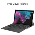 Custodia in pelle PU per Microsoft Surface Pro 4/5/6 12,3"