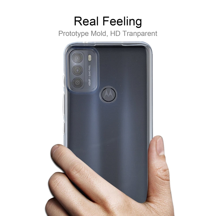 Custodia morbida TPU trasparente per Motorola Moto G50