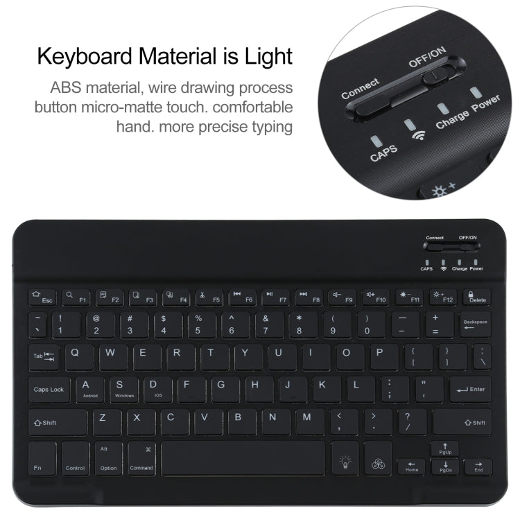Tastiera Bluetooth retroilluminata per Samsung Galaxy Tab A7 10.4