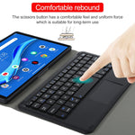 Custodia tablet in pelle con tastiera Bluetooth Lenovo M10 Plus