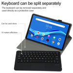 Custodia tablet in pelle con tastiera Bluetooth Lenovo M10 Plus