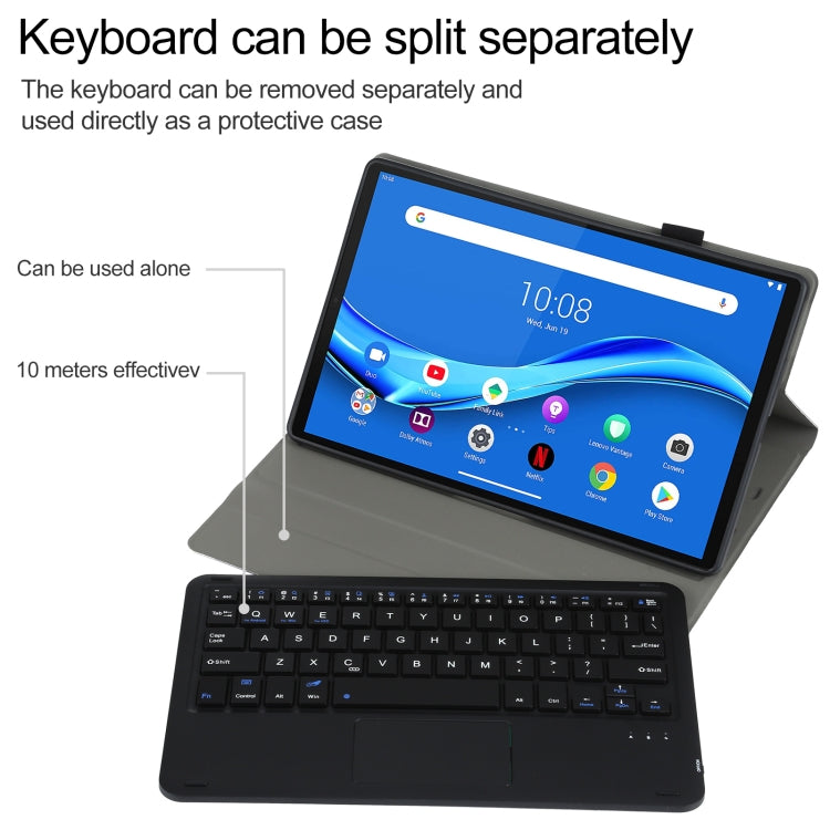Custodia tablet in pelle con tastiera Bluetooth Lenovo M10 Plus