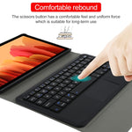 Tastiera Bluetooth rimovibile con custodia per Galaxy Tab A7