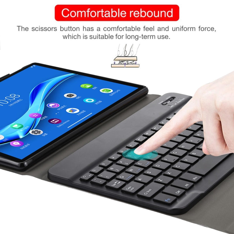 Tastiera Bluetooth rimovibile con custodia per Lenovo M10 Plus