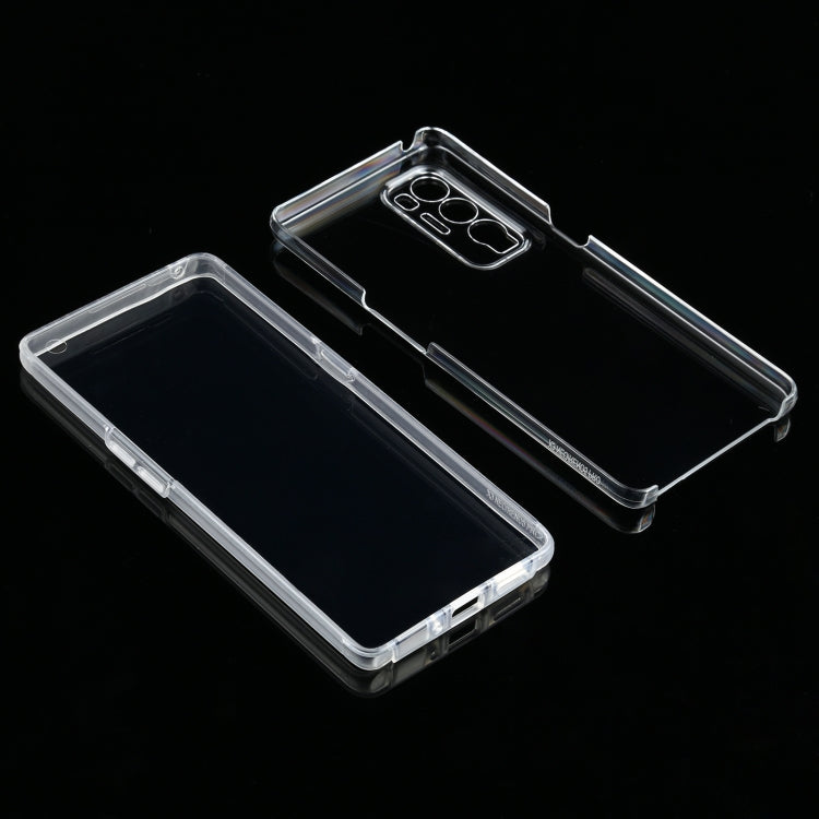 Custodia trasparente morbida per OPPO Find X3 Neo