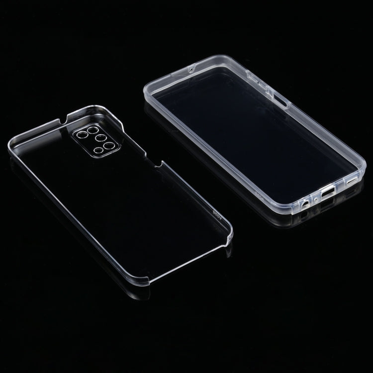 Per Samsung Galaxy A03s PC + TPU Custodia trasparente all-inclusive ultrasottile a doppia faccia, For Samsung Galaxy A03s