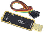 Modulo USB adattatore USB 2.0 a livello TTL seriale 5V 3.3V con cavi per Arduino WB277