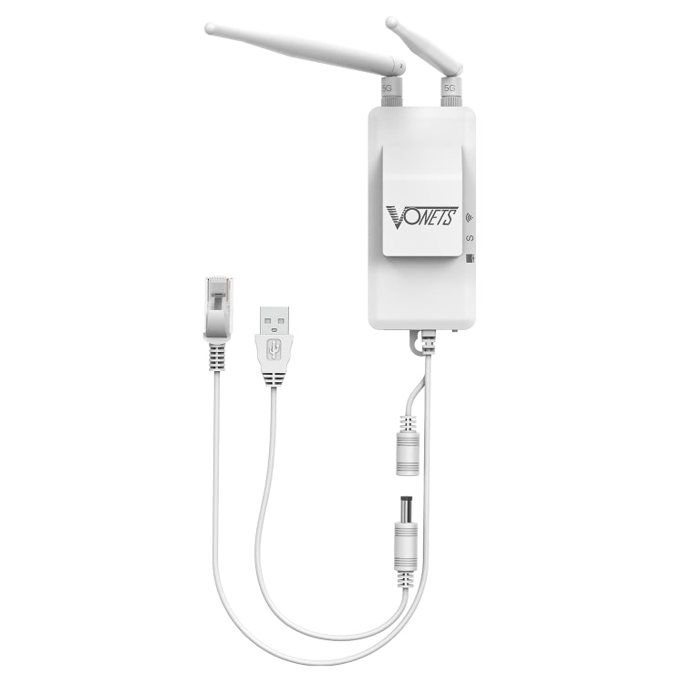 Ripetitore WiFi VONETS Mini Bridge Wireless 900Mbp con 2 antenne