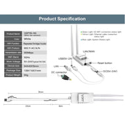 Ripetitore WiFi VONETS Mini Bridge Wireless 900Mbp con 2 antenne