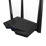 Router Tenda AC6 AC1200 Smart Dual-Band Wireless Router WiFi 5GHz 867Mbps + 2.4GHz 300Mbps con antenne esterne 4*5dBi, AC6