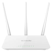 Router WiFi Tenda F3 Wireless 2.4GHz 300Mbps con antenne esterne 3*5dBi, F3
