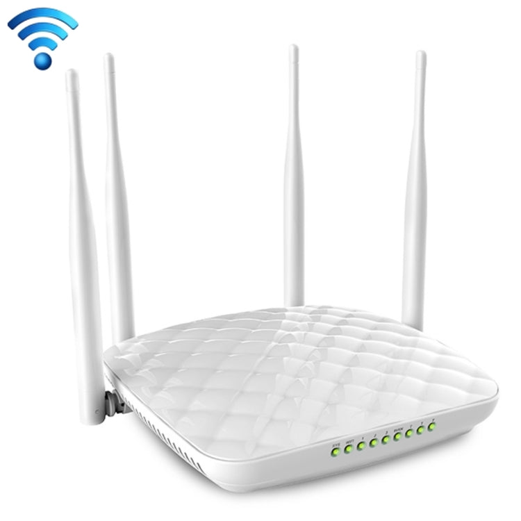 Router WiFi Tenda FH456 Wireless 2.4GHz 300Mbps con antenne esterne 4*5dBi, FH456