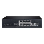 COMFAST CF-SG181P Switch Ethernet POE Gigabit a 10 porte Monitoraggio larghezza di banda backplane da 20 Gbps
