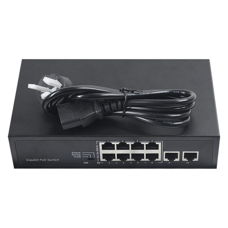 COMFAST CF-SG181P Switch Ethernet POE Gigabit a 10 porte Monitoraggio larghezza di banda backplane da 20 Gbps