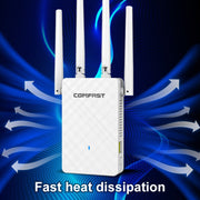 COMFAST CF-WR306S Amplificatore di segnale WiFi wireless da 300 Mbps, CF-WR306S