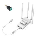 VONETS VAR600-H Ripetitore WiFi bridge wireless 600 Mbps, con set di adattatori CC, With DC Adapter Set