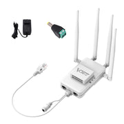 VONETS VAR600-H Ripetitore WiFi Bridge Wireless 600Mbps, con alimentatore + set di adattatori CC, With Power Adapter + DC Adapter Set