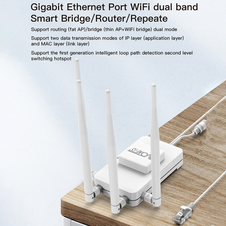 VONETS VAR1200-L Ponte wireless WiFi dual-band 1200 Mbps