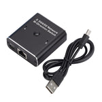 Switch bidirezionale di rete RJ45 da 2,4 GHz + 5 GHz, W7