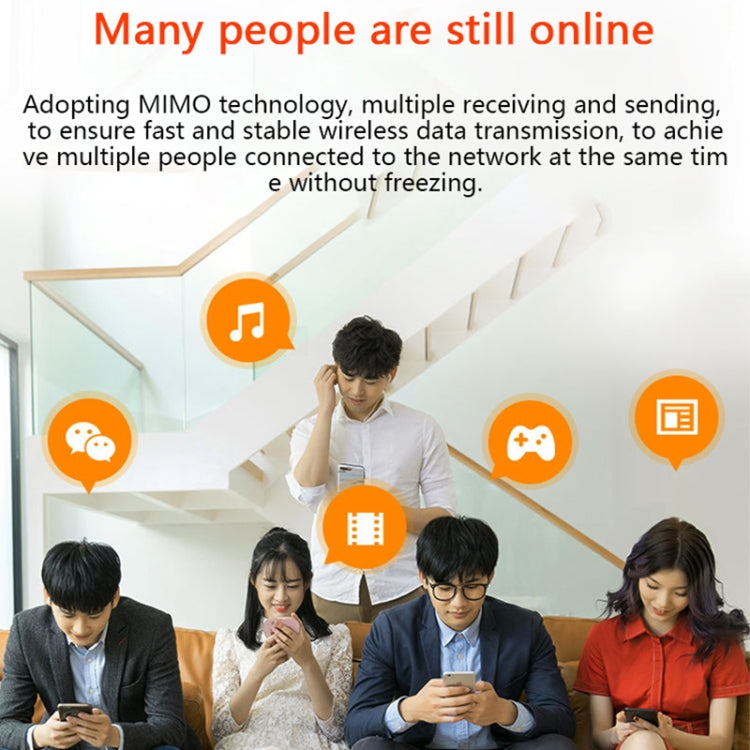 Tenda F6 300Mbps 4 antenne esterne 5dBi Router wireless N300 di facile configurazione, F6