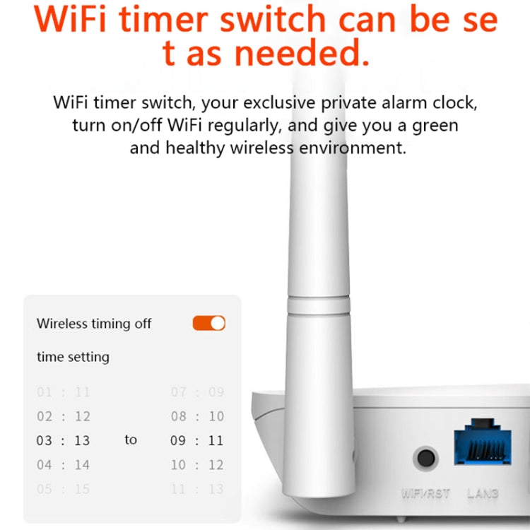 Tenda F6 300Mbps 4 antenne esterne 5dBi Router wireless N300 di facile configurazione, F6