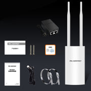 COMFAST CF-EW72 1200 Mbs Amplificatore di segnale impermeabile per esterni Ripetitore router wireless Stazione base WIFI con 2 antenne, CF-EW72 North American Edition